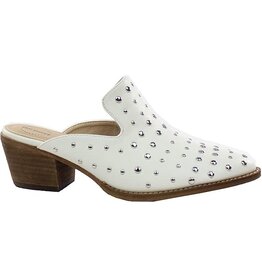 Cara Studded Mule White