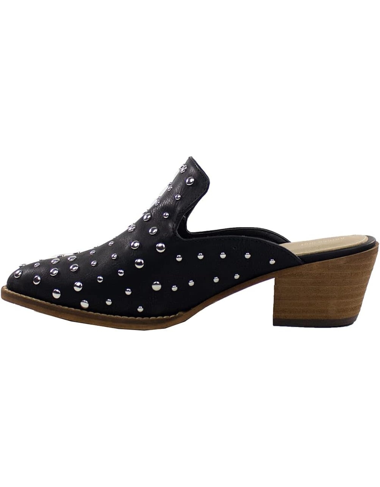 Cara Studded Mule Black