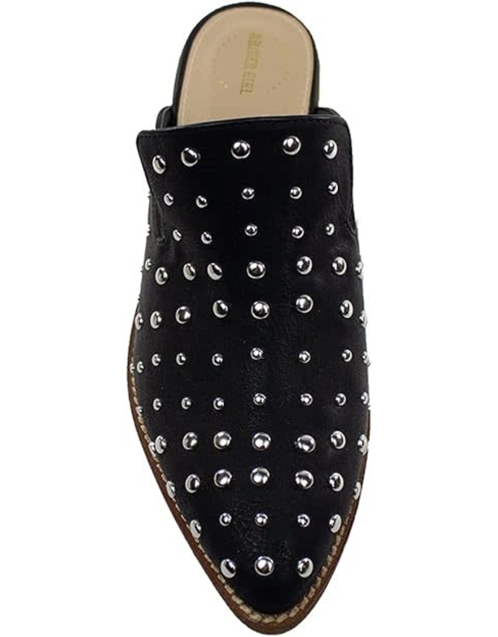 Cara Studded Mule Black