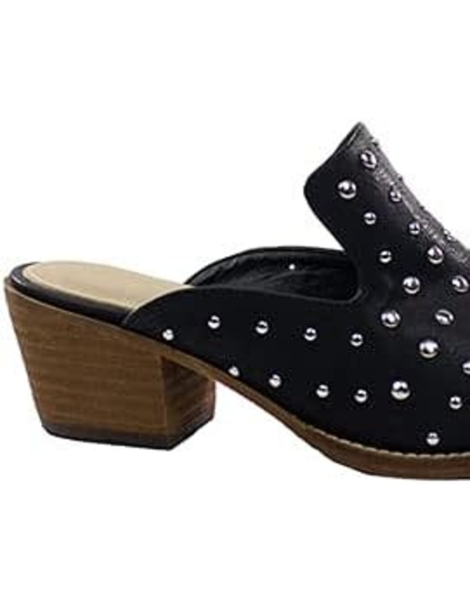 Cara Studded Mule Black