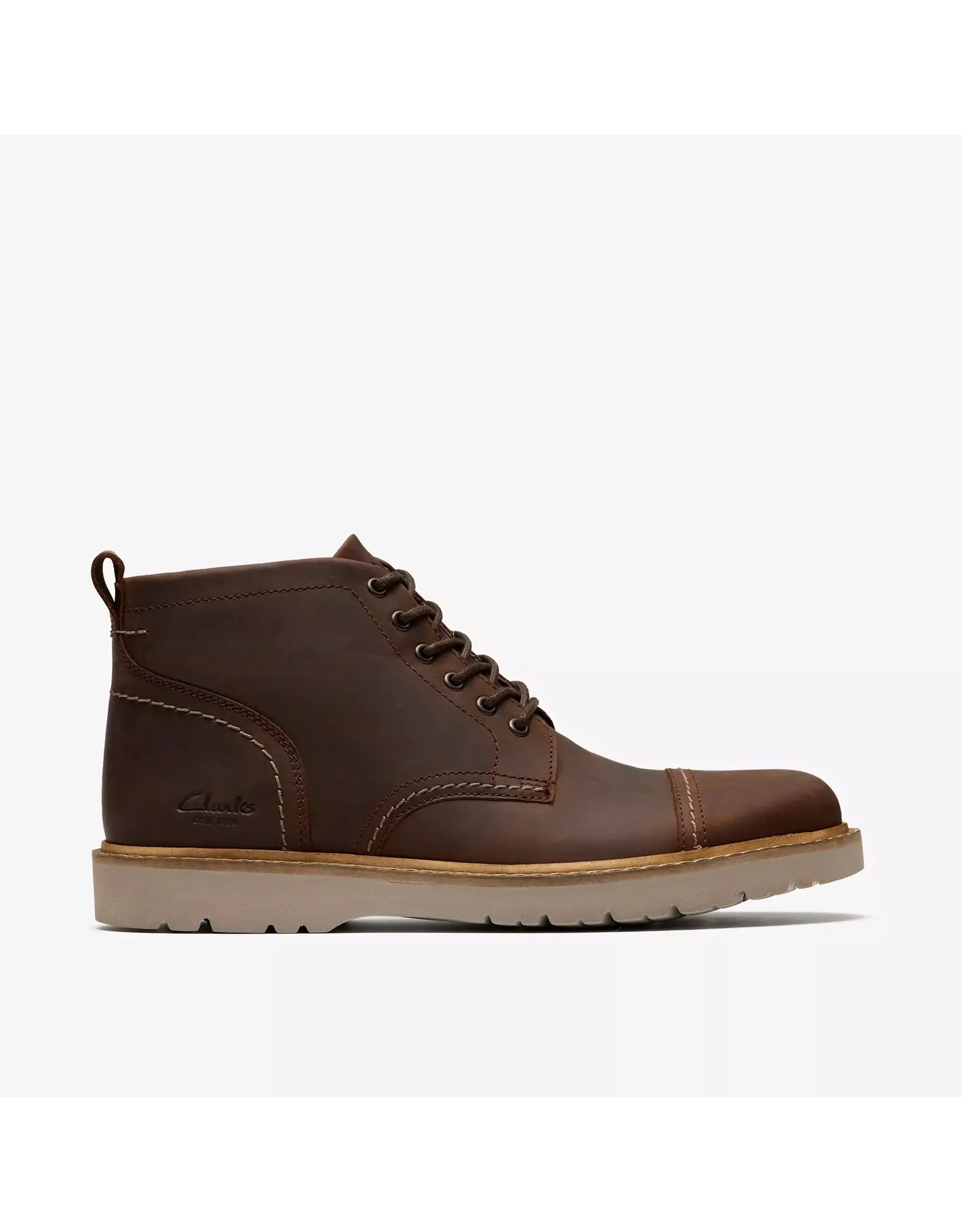 Clarks Clarks Weltridge Zip Tan Leather