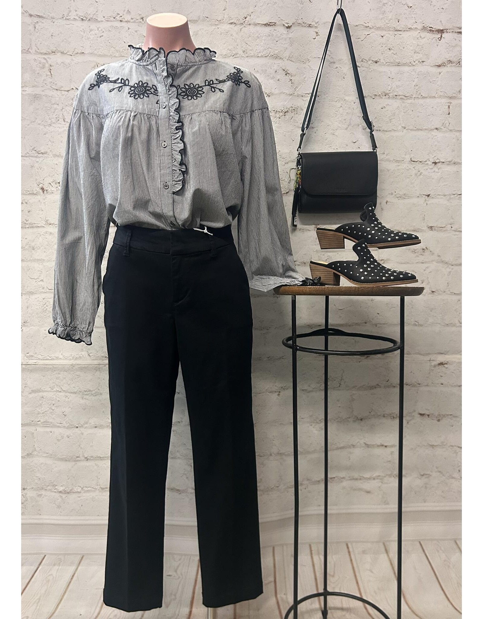 Dear John Denim Dear John Hilary Novelty Shirt Black