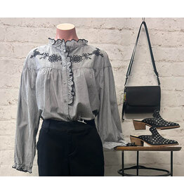 Dear John Denim Dear John Hilary Novelty Shirt Black