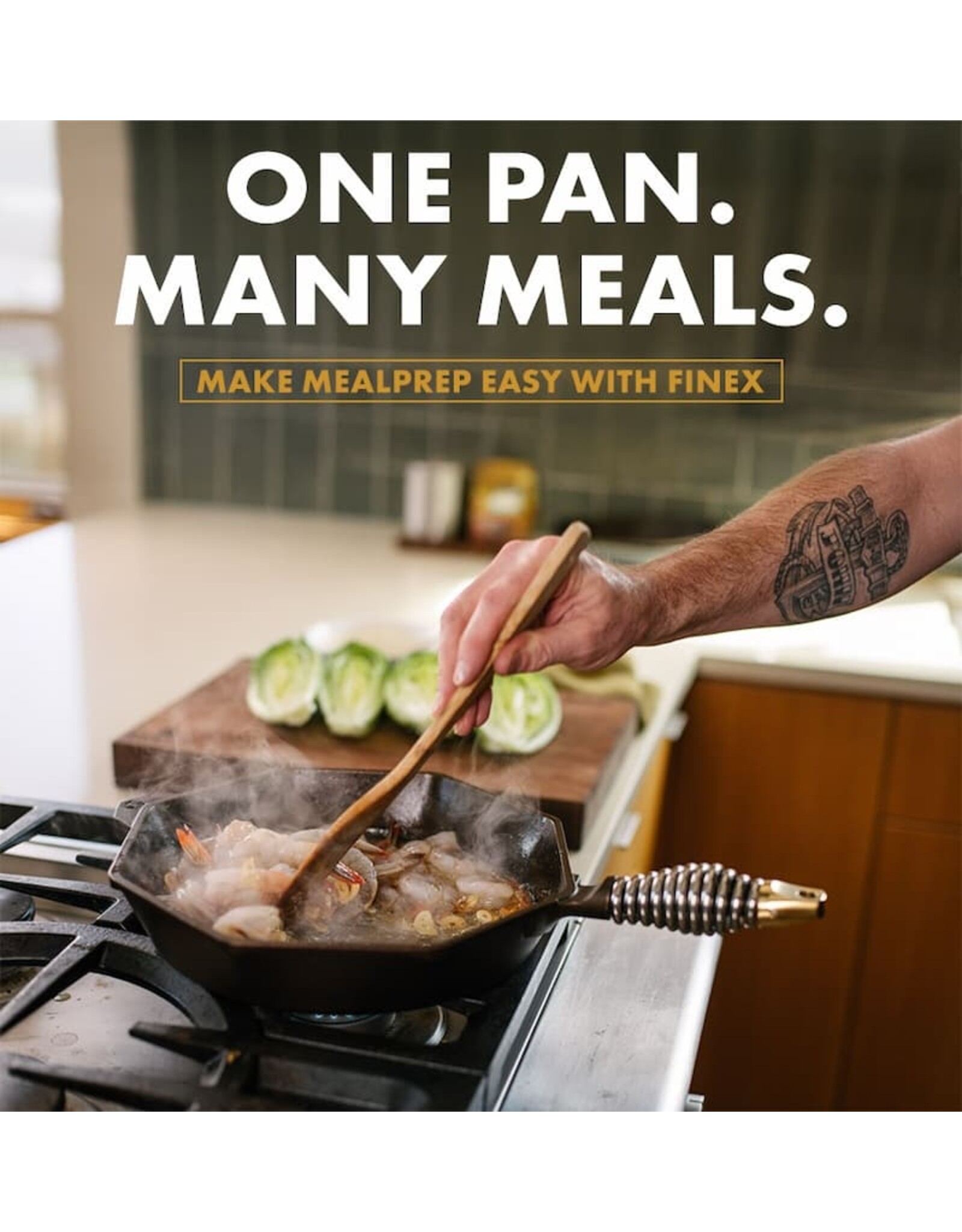 Finex Finex 10” Cast Iron Skillet - with lid