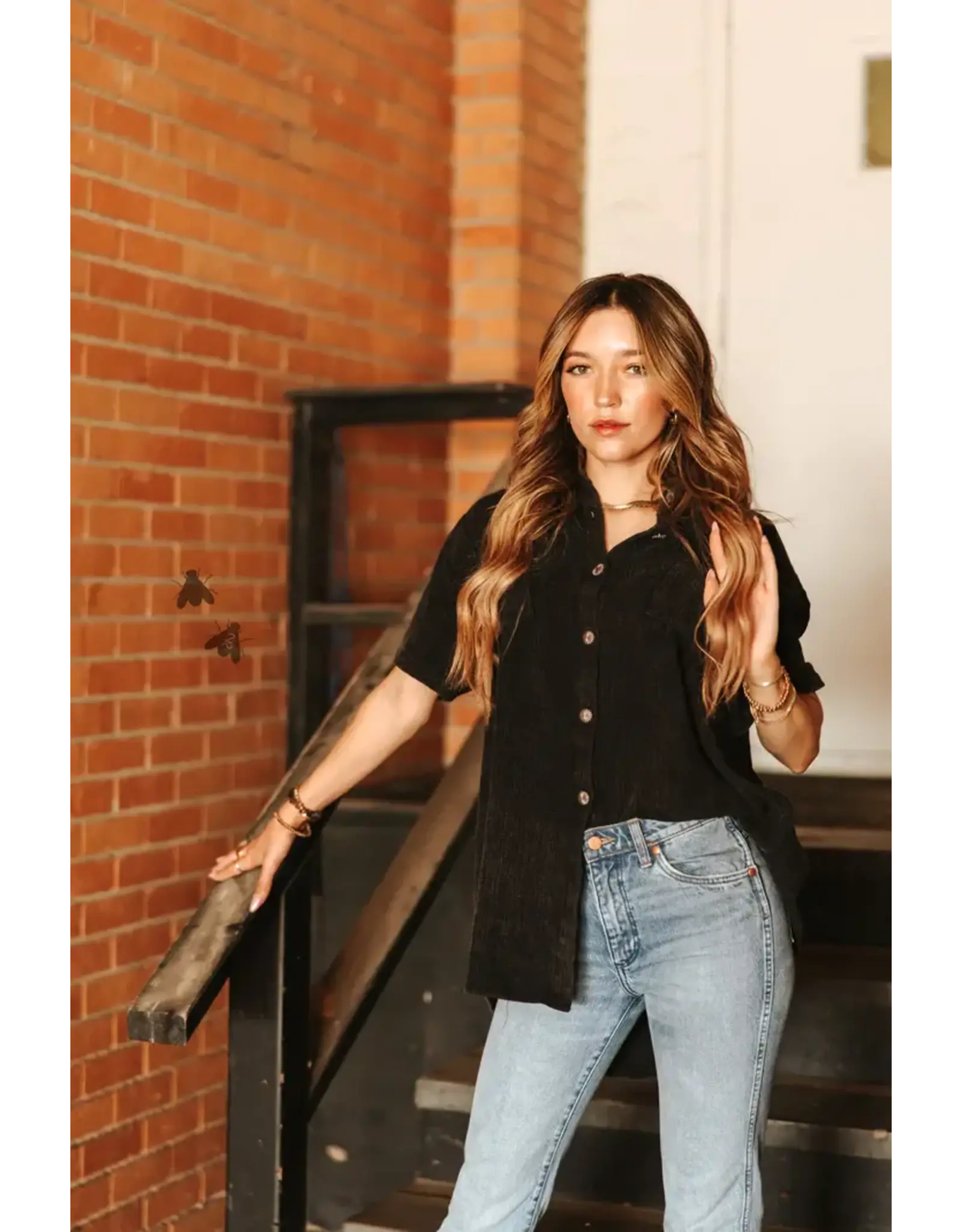 Rodeo Grounds Concho Button Shirt