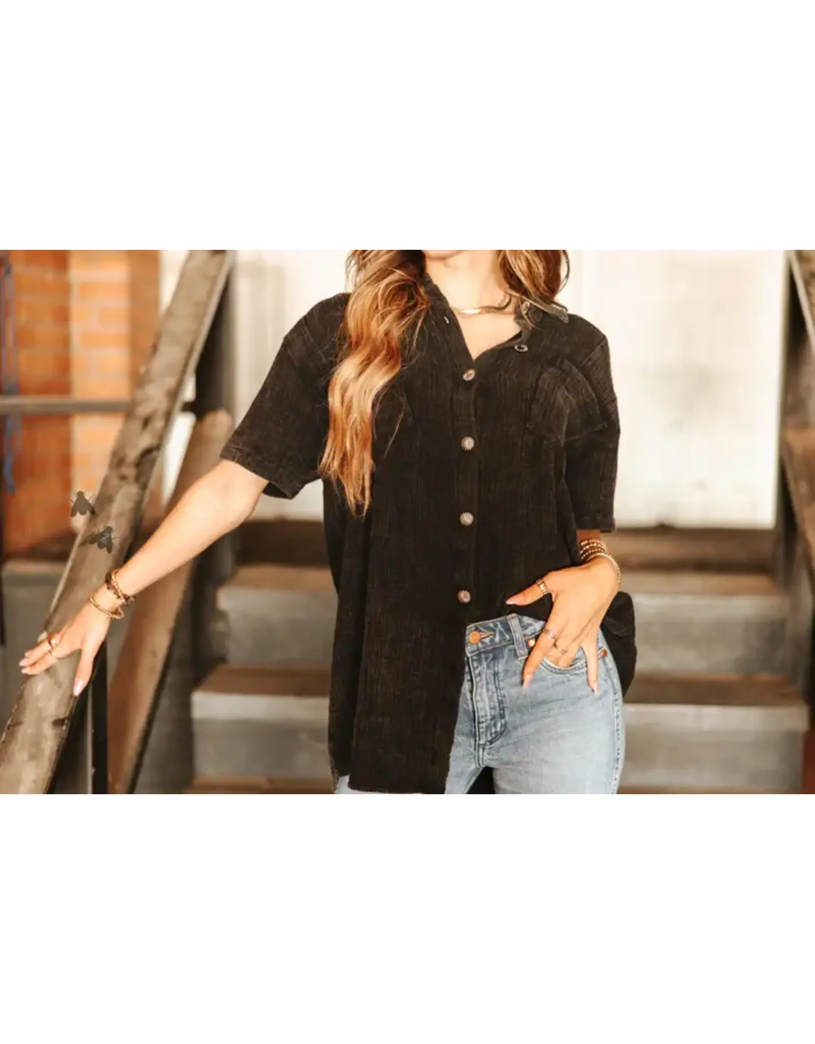 2 Fly Co. Rodeo Grounds Concho Button Shirt