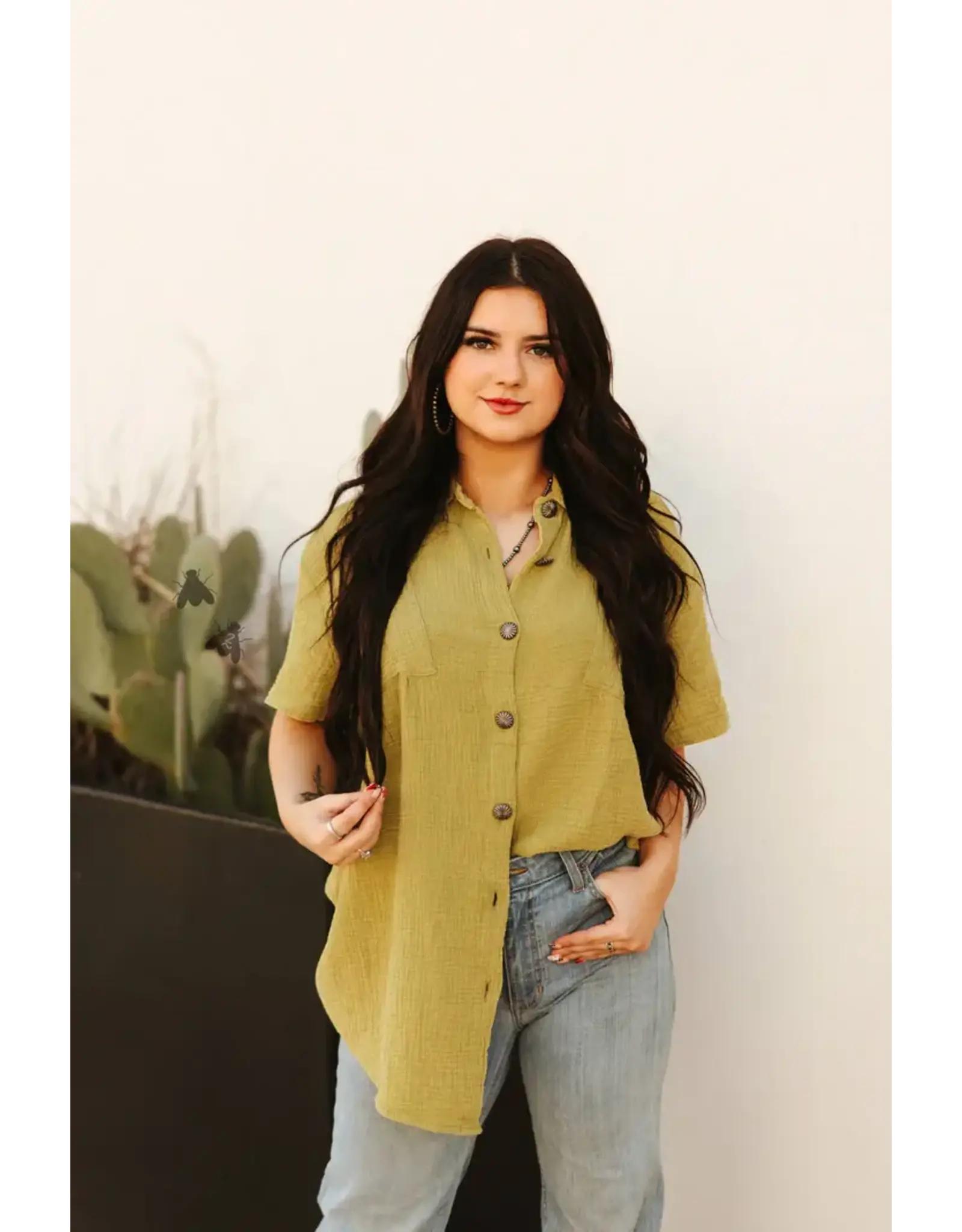 Rodeo Grounds Concho Button Shirt