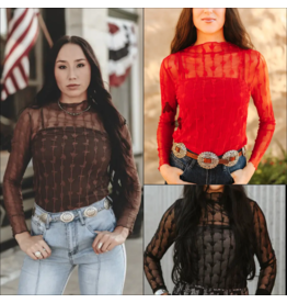 2 Fly Co. Lariat Lace Top With Liner