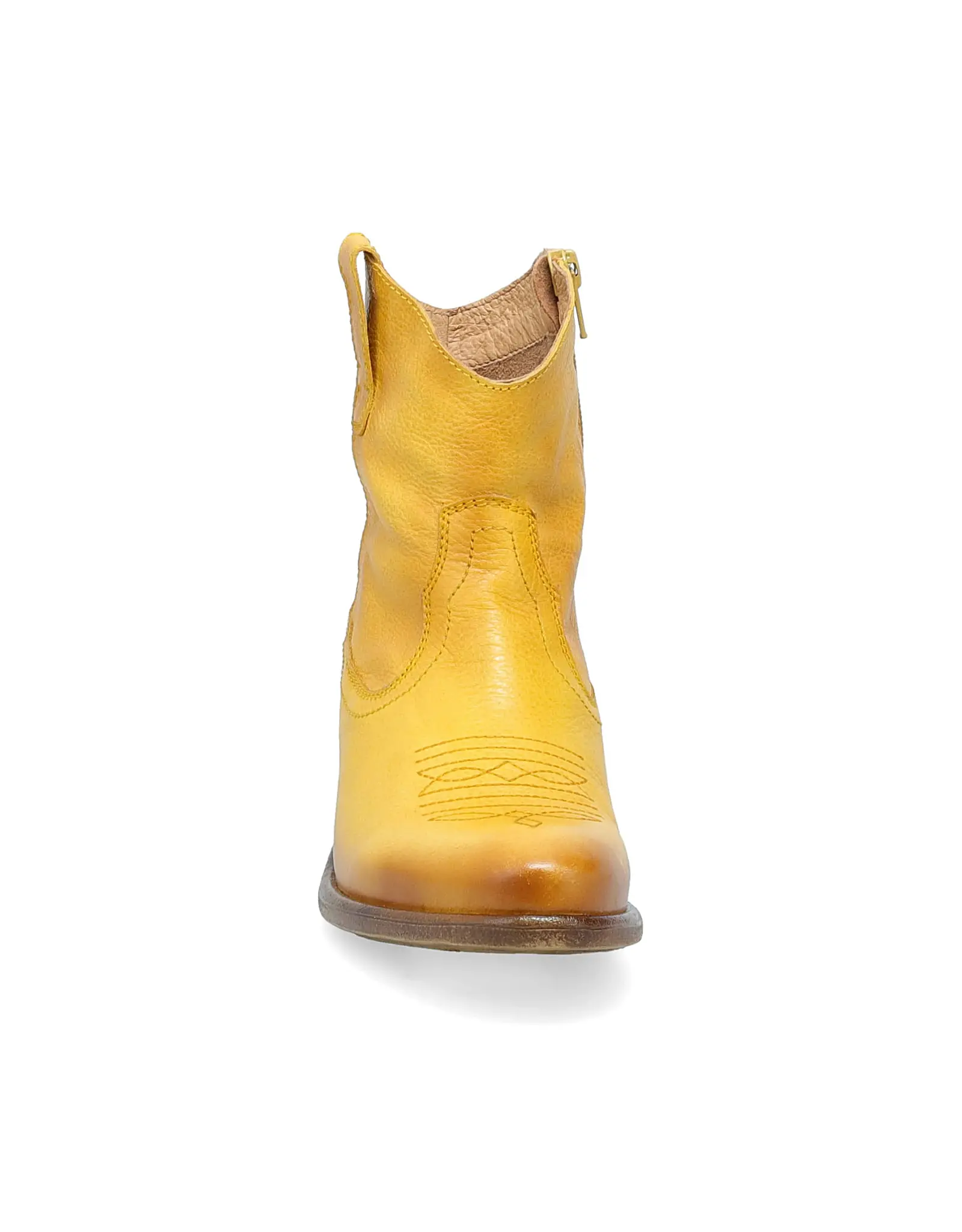 Miz Mooz Carlitos Ankle Cowboy Boots - Ochre