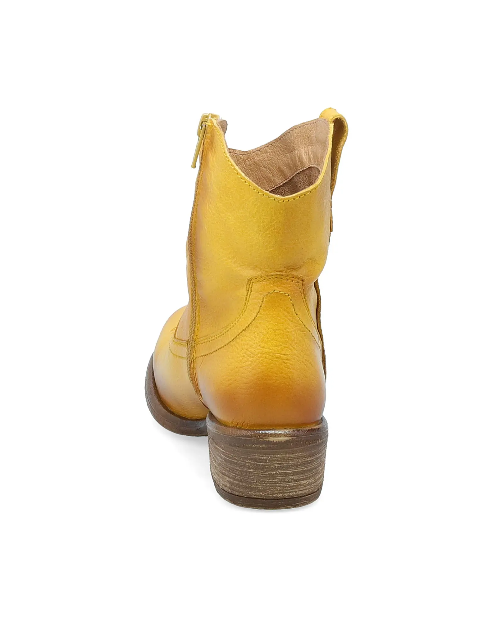 Miz Mooz Carlitos Ankle Cowboy Boots - Ochre