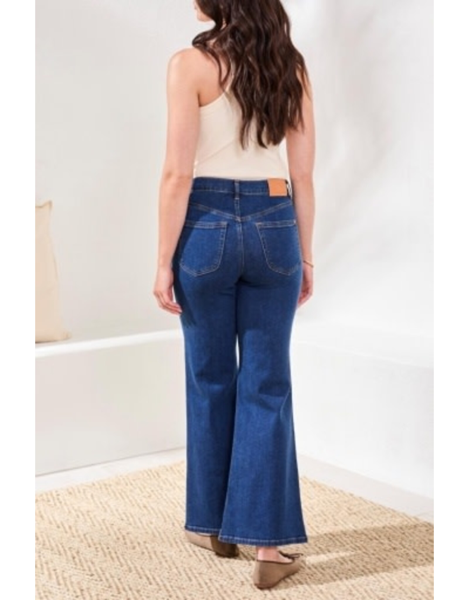 Tribal Tribal Brooke High Rise Palazzo Jeans