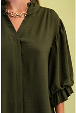 Rosalia 3/4 Balloon Sleeve Blouse