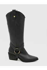 Stivali Penelope Convertible Boot - Black Leather