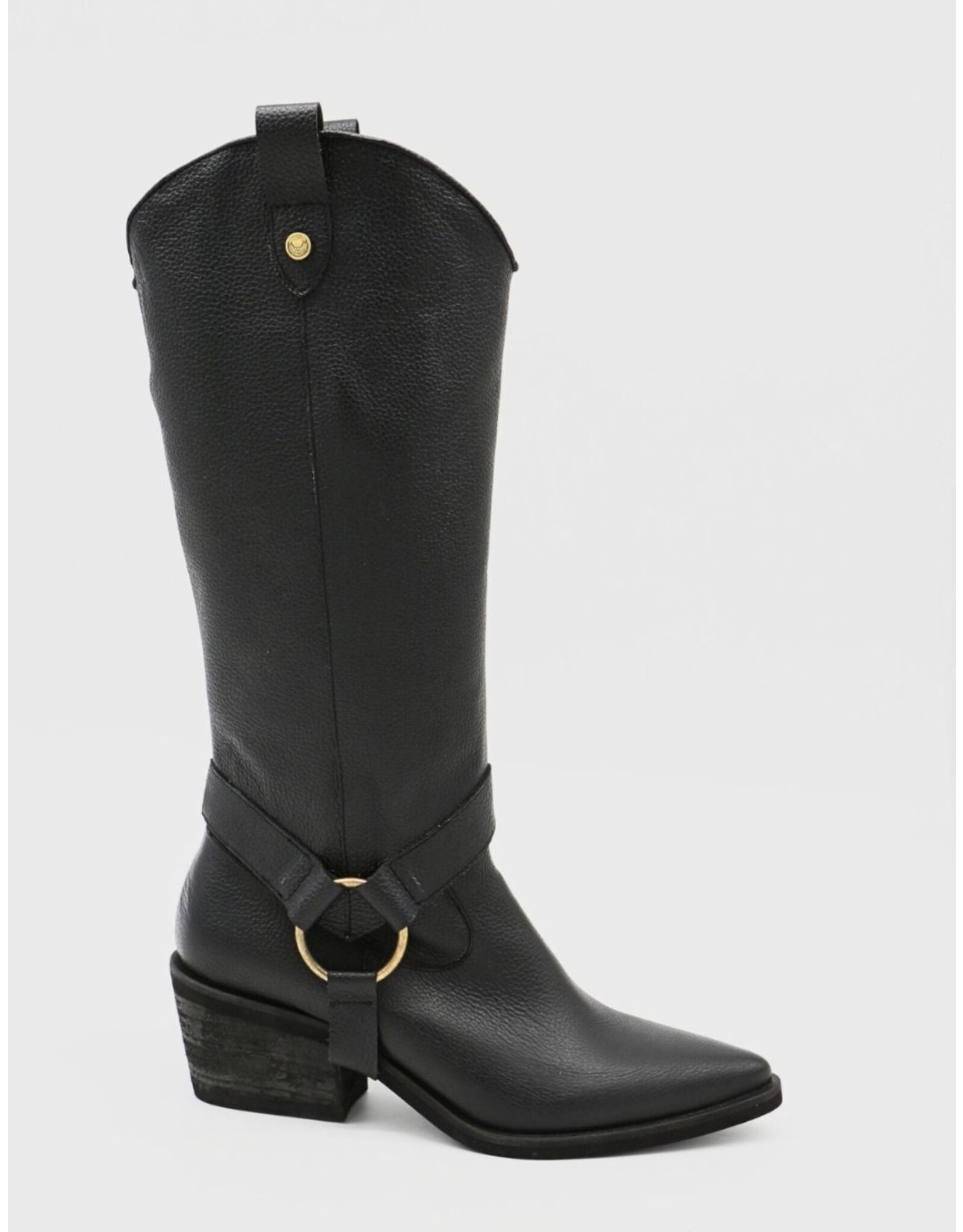 Stivali Penelope Convertible Boot - Black Leather
