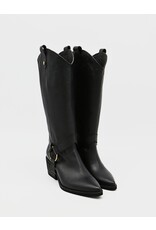 Stivali Penelope Convertible Boot - Black Leather