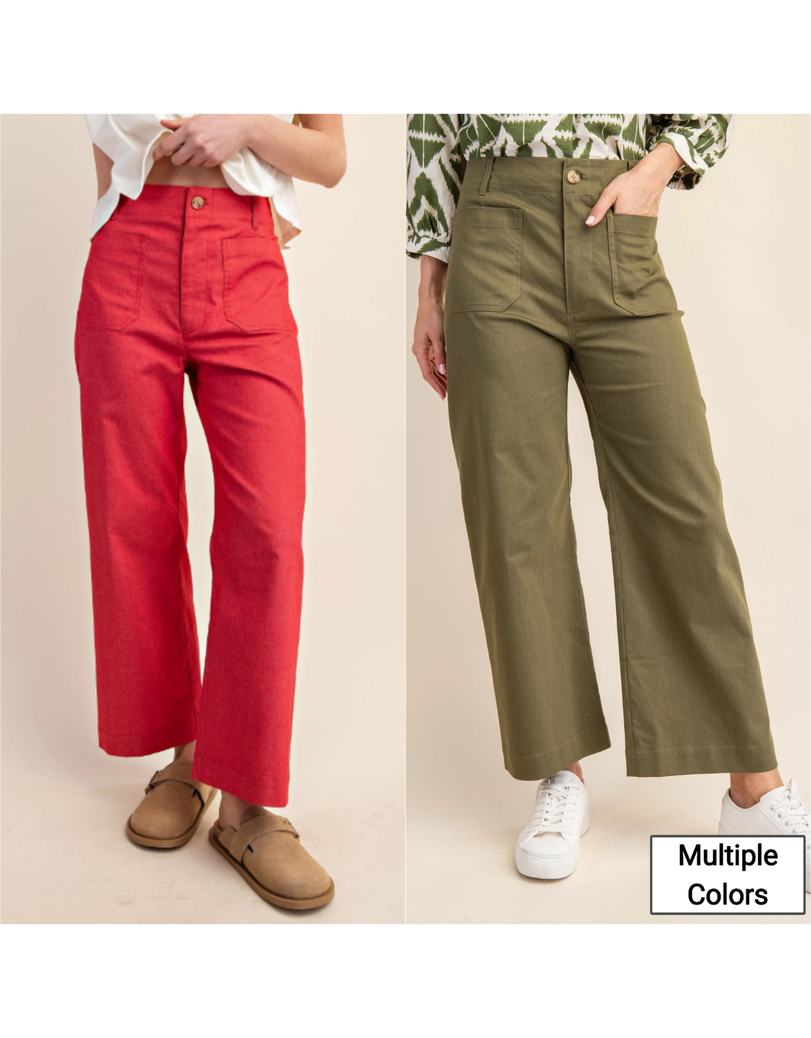 Marisa Patch Pocket Pant