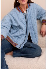 Tribal Tribal Quilted Bomber Jacket