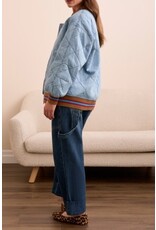Tribal Tribal Quilted Bomber Jacket