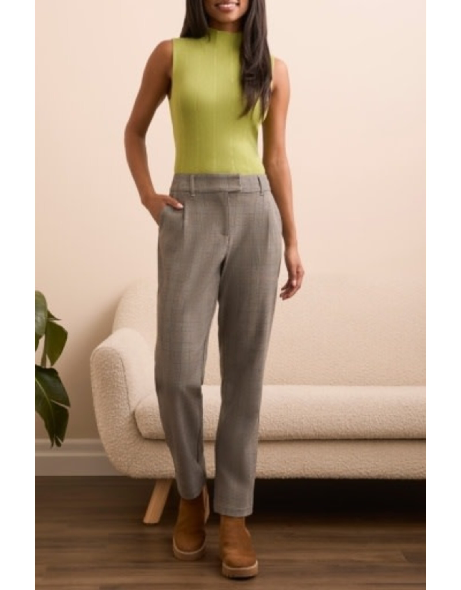 Tribal Tribal Fly Front Trouser with Pleats