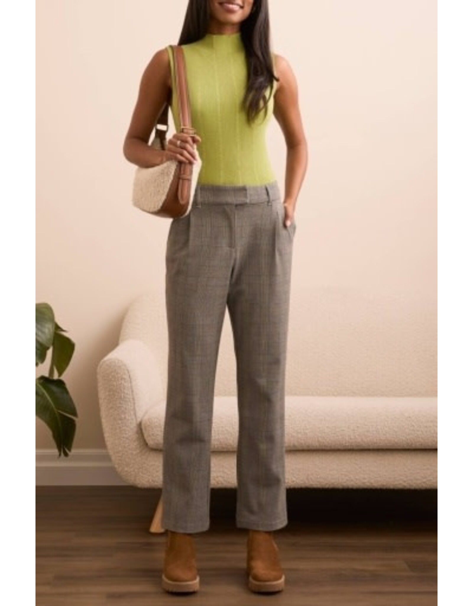 Tribal Tribal Fly Front Trouser with Pleats