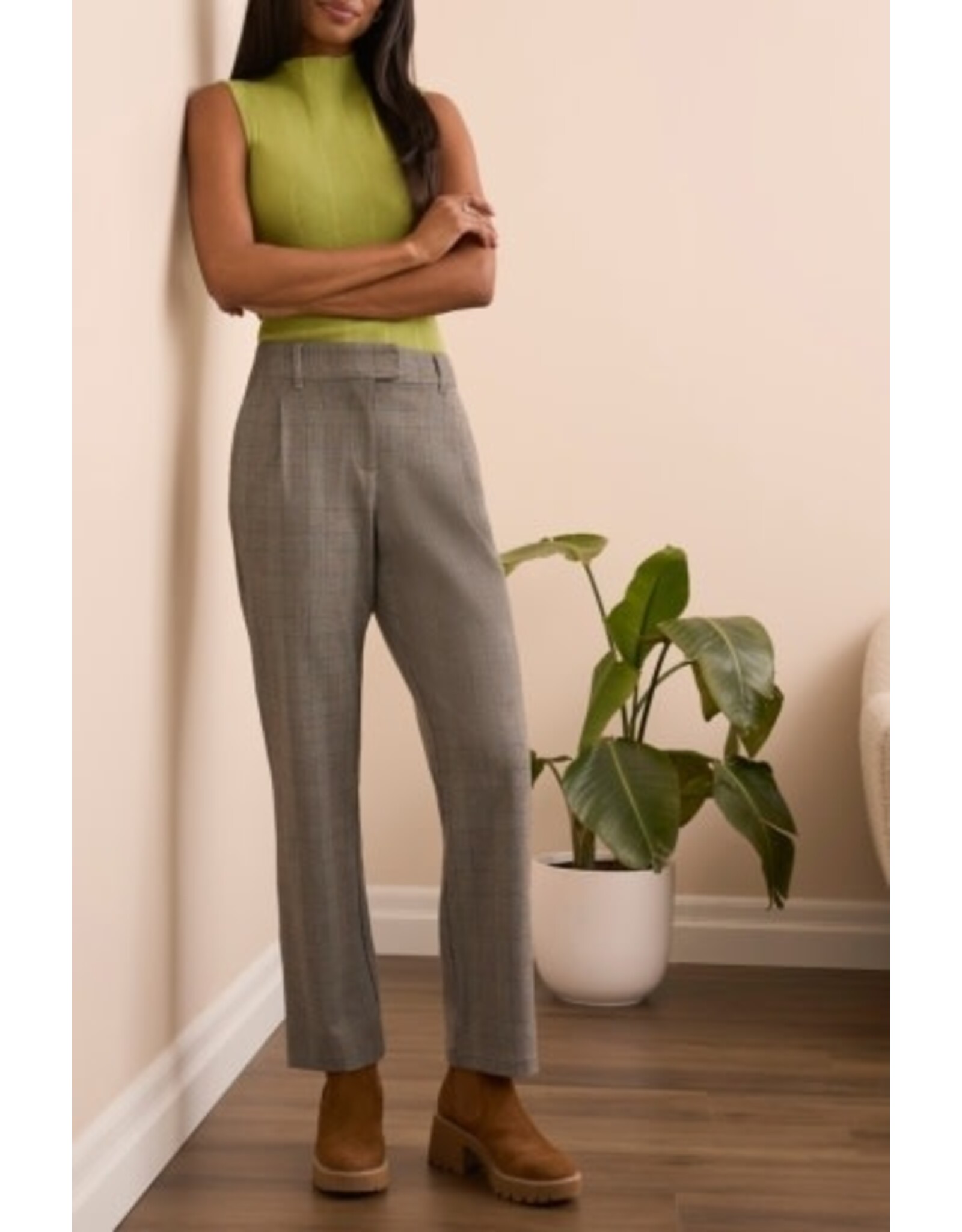Tribal Tribal Fly Front Trouser with Pleats