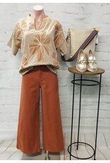 Savannah Embroidered Popover Top Savannah Embroidered Popover Top