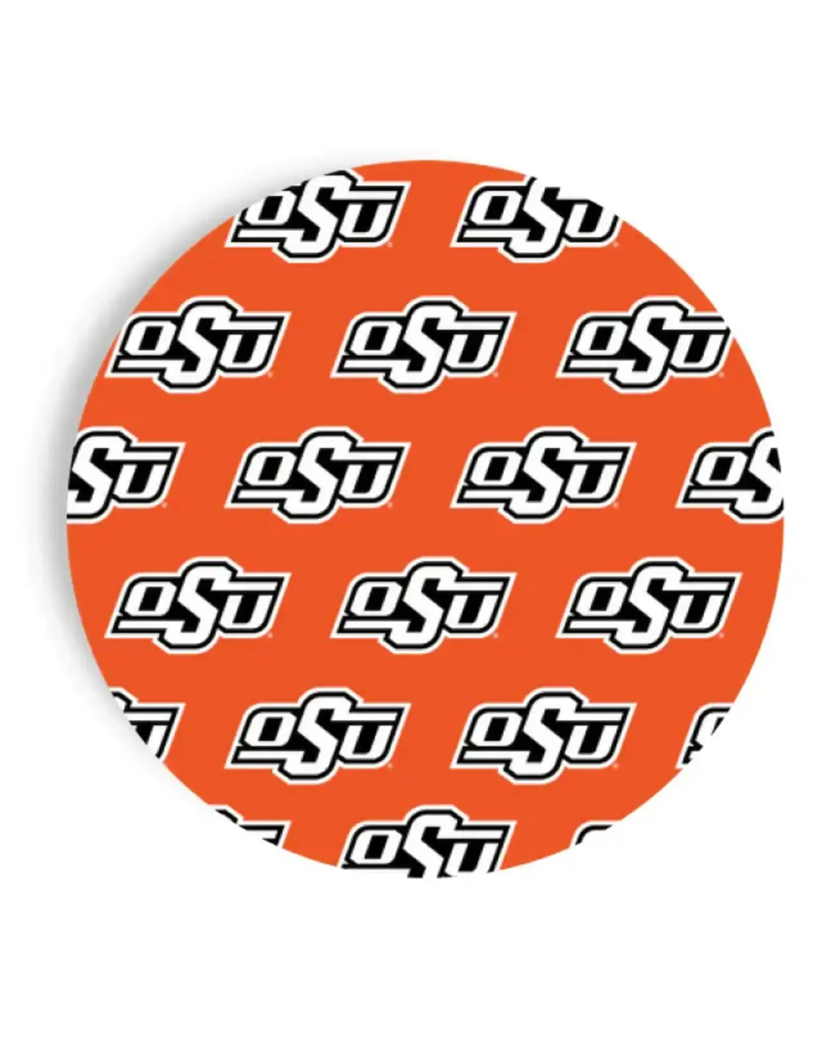 Oklahoma State University 7 Inch Dessert Plates 10 Pack