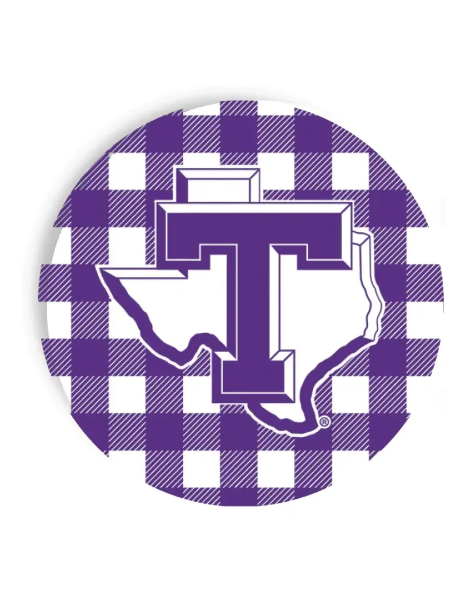 Tarleton State University 9 Inch Dinner Plate 10 Pack
