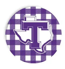 Tarleton State University 9 Inch Dinner Plate 10 Pack