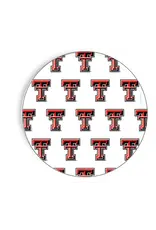 Texas Tech University Repeating Logo 7 Inch Dessert Plate 10 Pack Texas Tech University Repeating Logo 7 Inch Dessert Plate 10 Pack