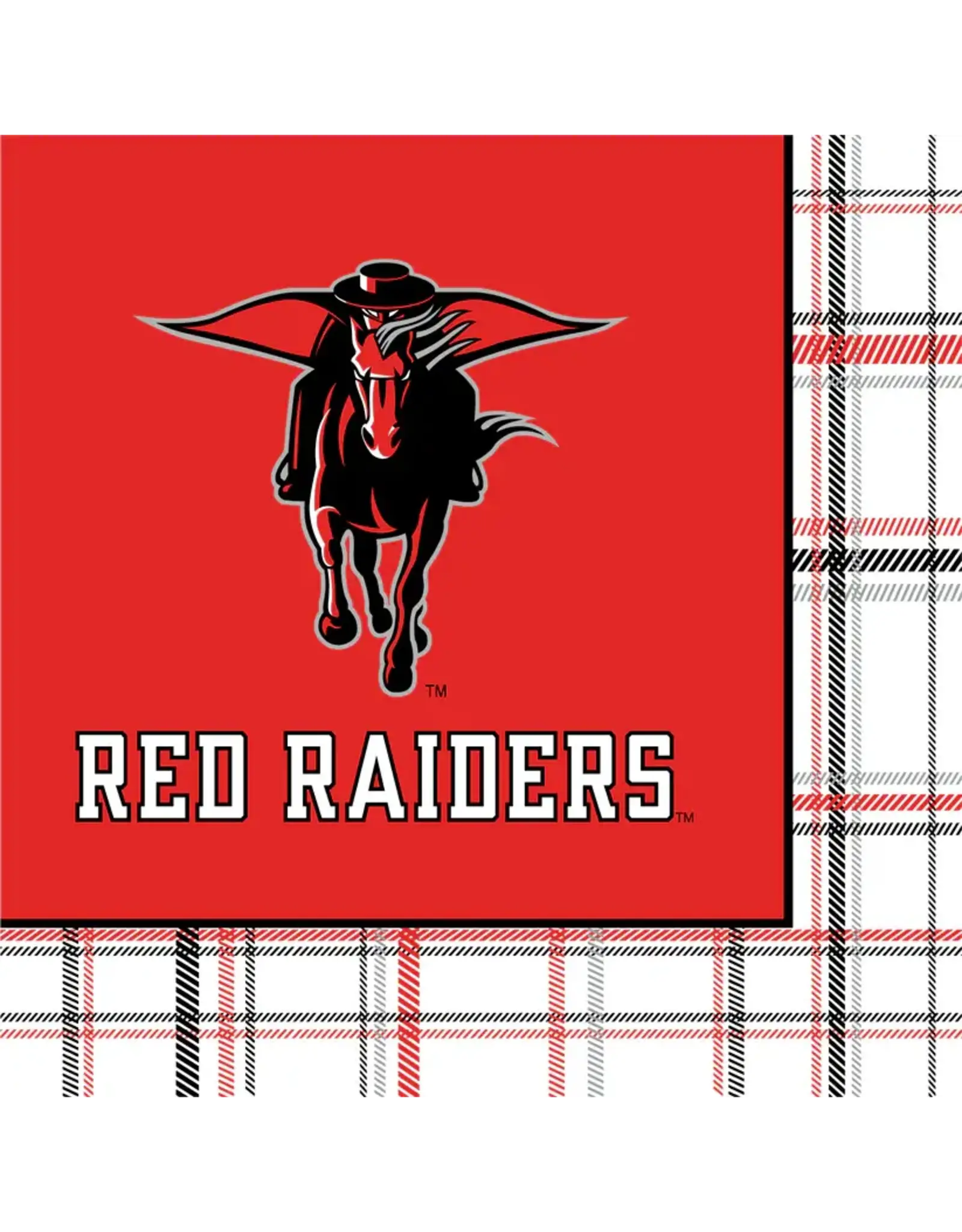 Texas Tech Red Raider Napkins 20 Pack