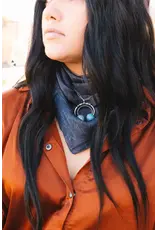 Small Rodeo Rag - Black Boot Stitch