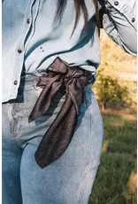 Small Rodeo Rag - Black Boot Stitch