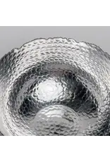 Silver Hammered Cut Edge 8" Bowl Silver Hammered Cut Edge 8" Bowl