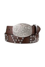 Nocona Women's Howdy Studded Leather Belt Nocona Women's Howdy Studded Leather Belt