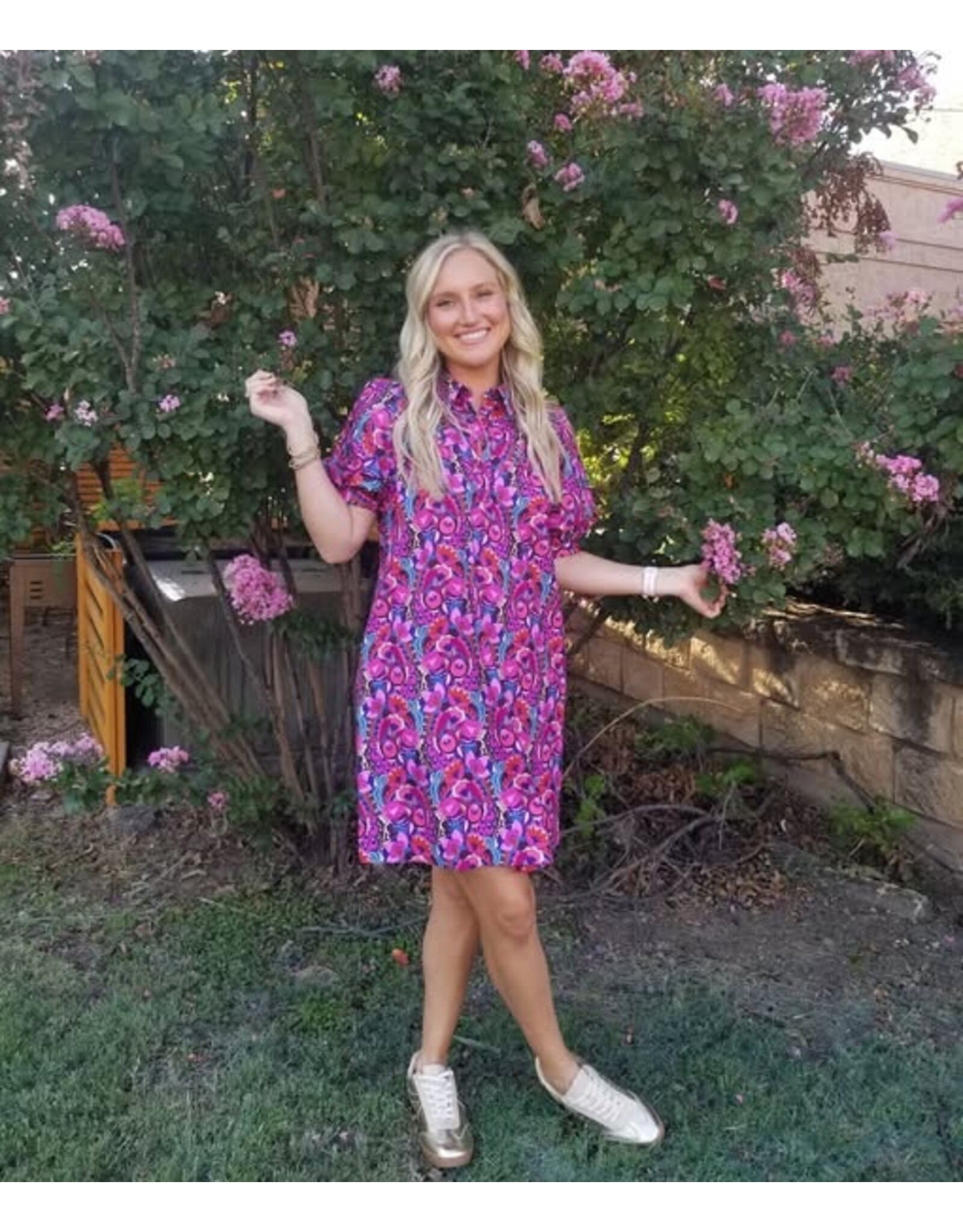 Uncle Frank Uncle Frank Shooting Flowers Dress