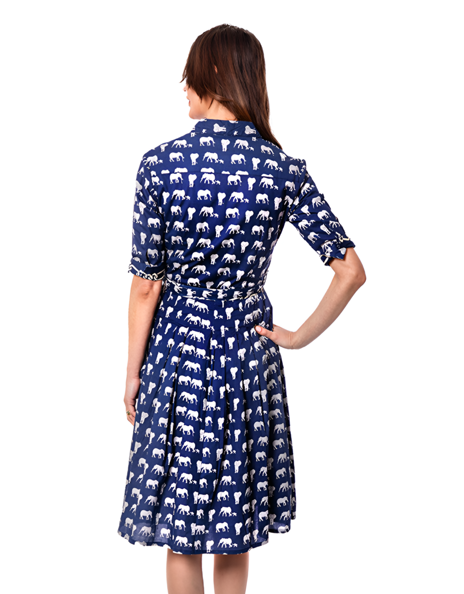 Dizzy Lizzie Mrs. Maisel Dress with Baby Elephants