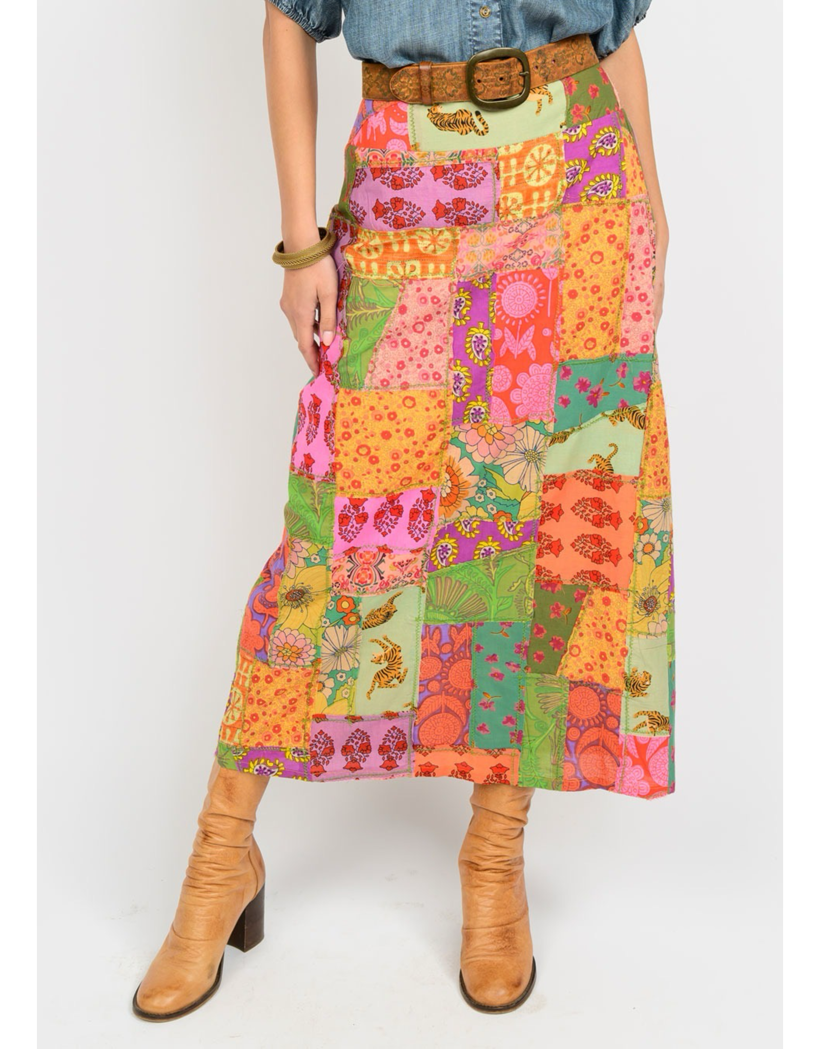 Ivy Jane Ivy Jane Patchwork Skirt Multi