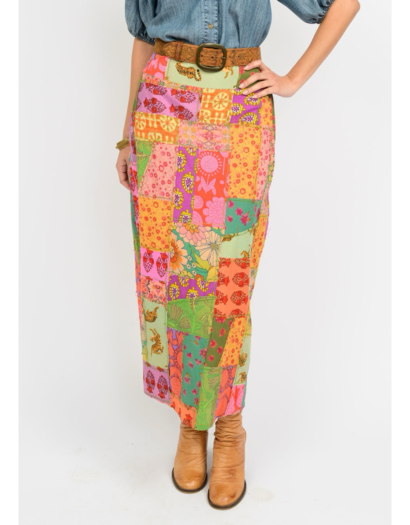 Ivy Jane Ivy Jane Patchwork Skirt Multi