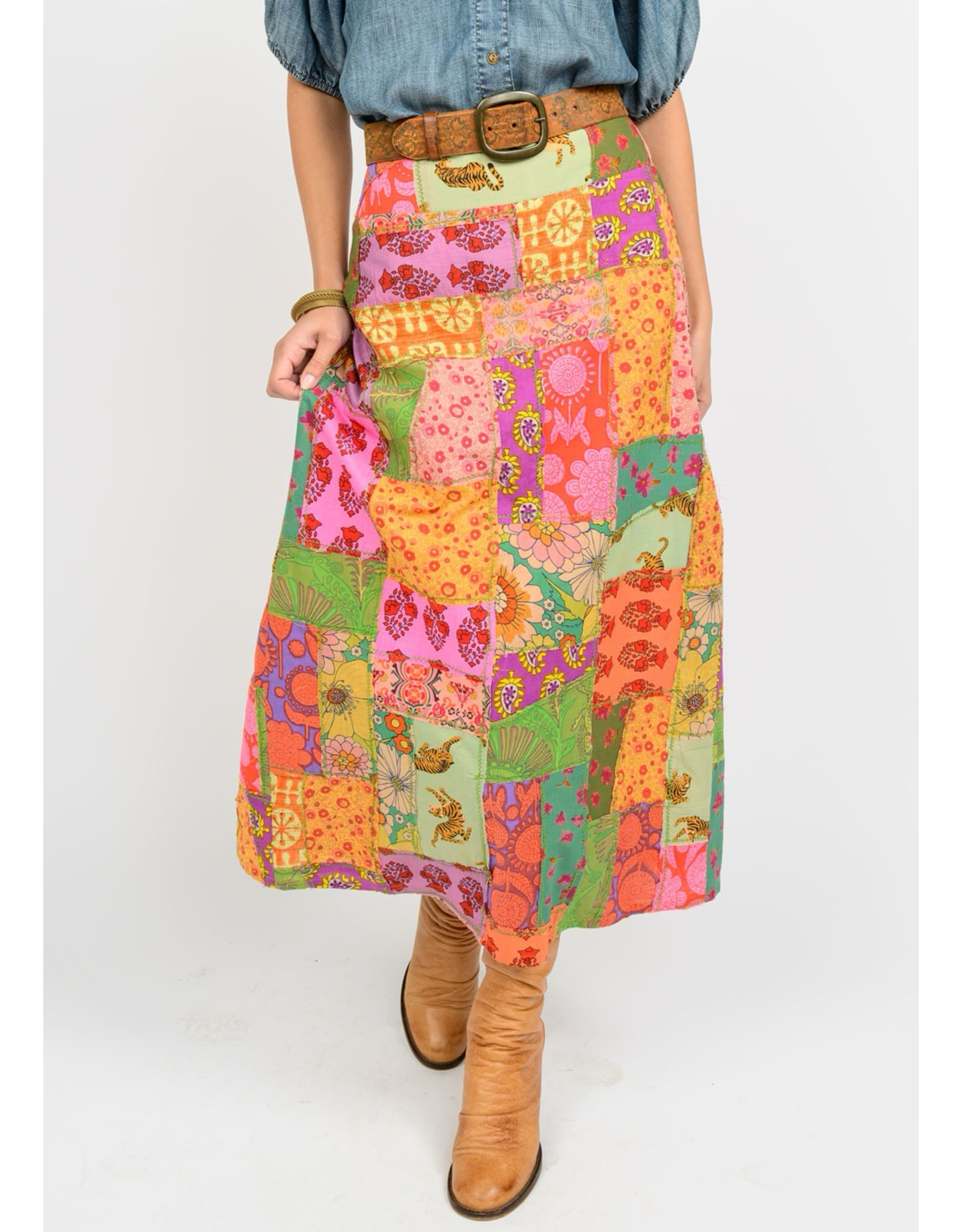 Ivy Jane Ivy Jane Patchwork Skirt Multi