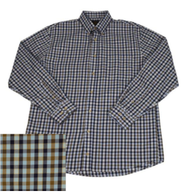 Men's Classic Fit Long Sleeve Check Shirt