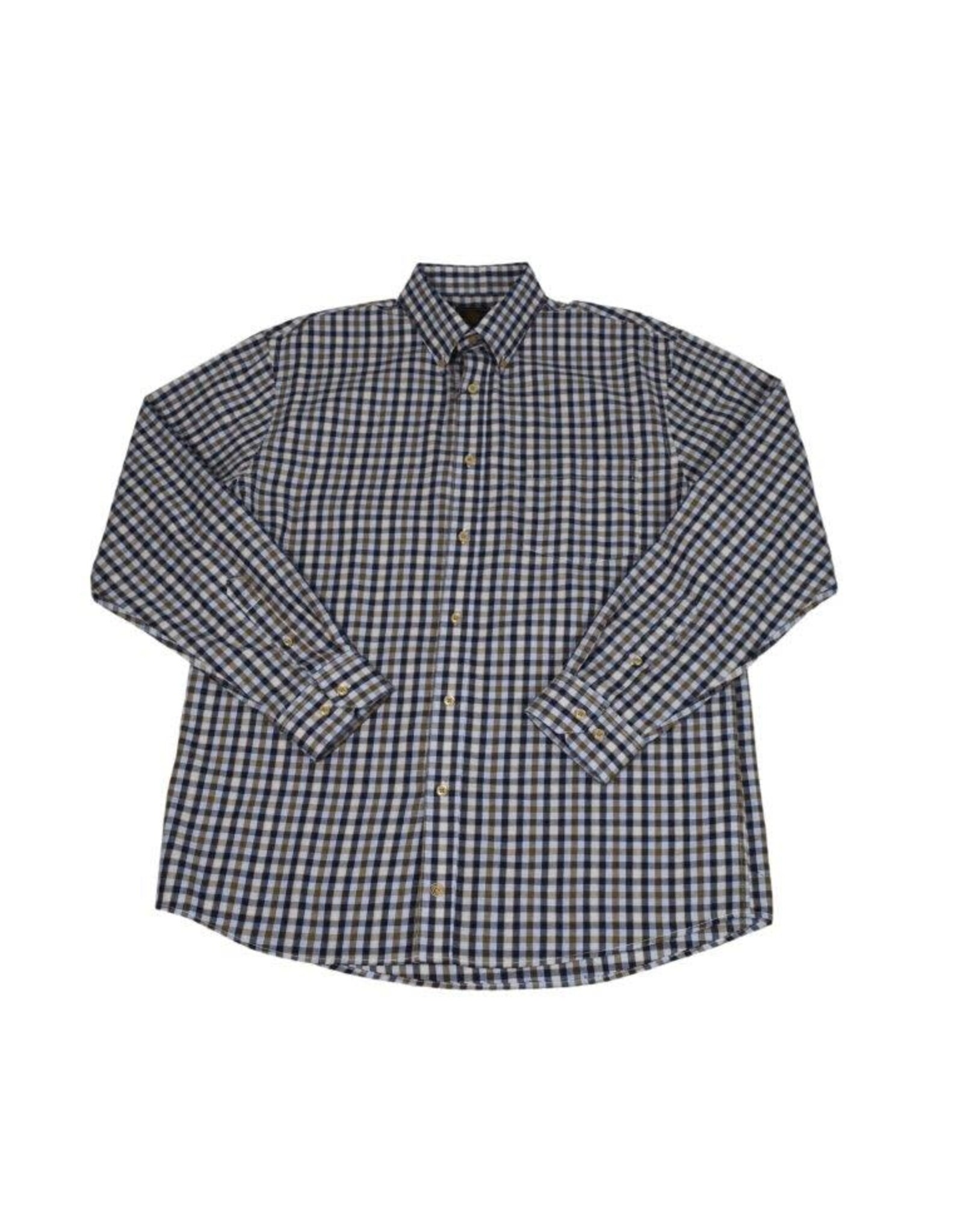 Men's Classic Fit Long Sleeve Check Shirt