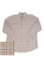 Mens Classic Fit Twill Multi Check Shirt