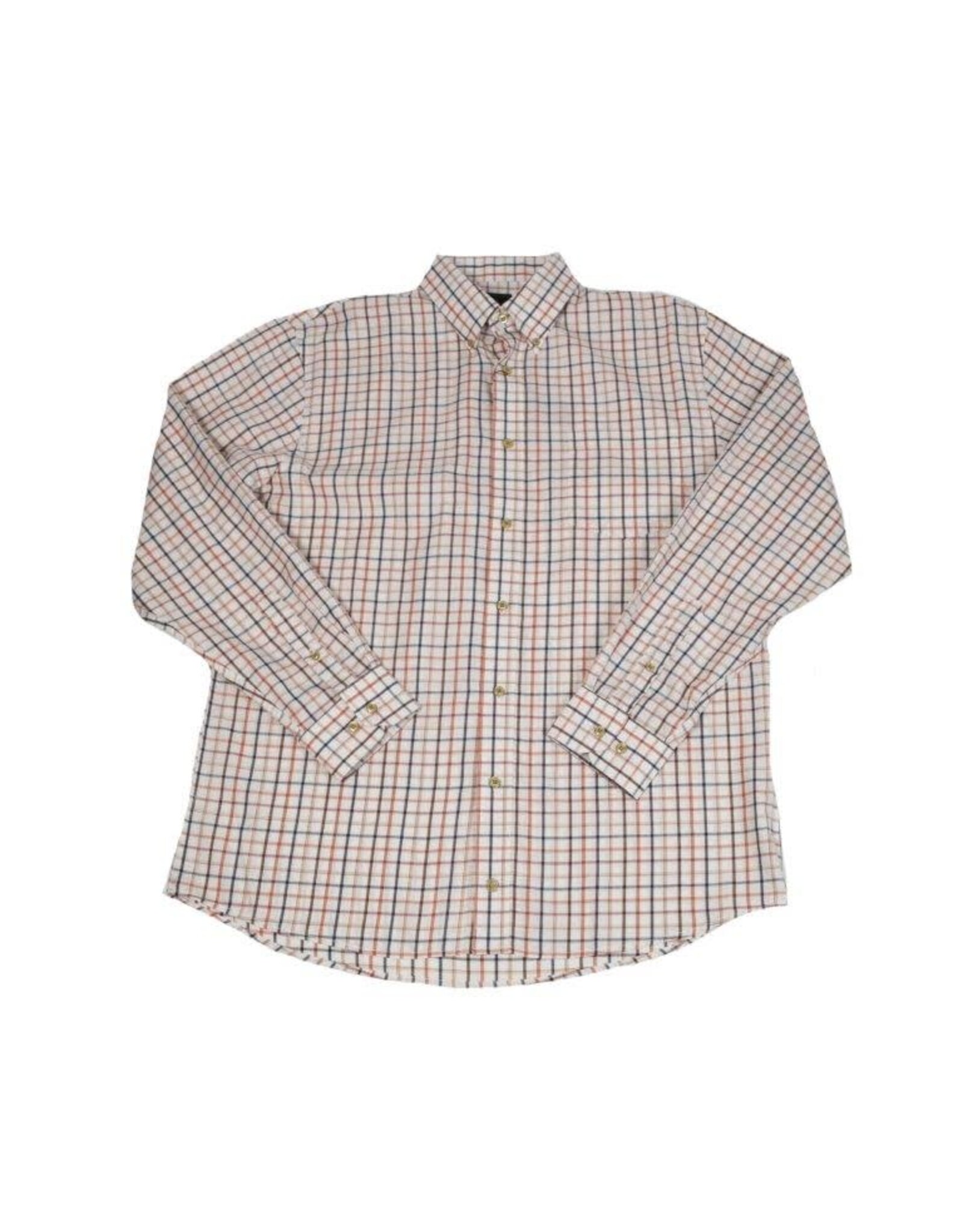 Mens Classic Fit Twill Multi Check Shirt