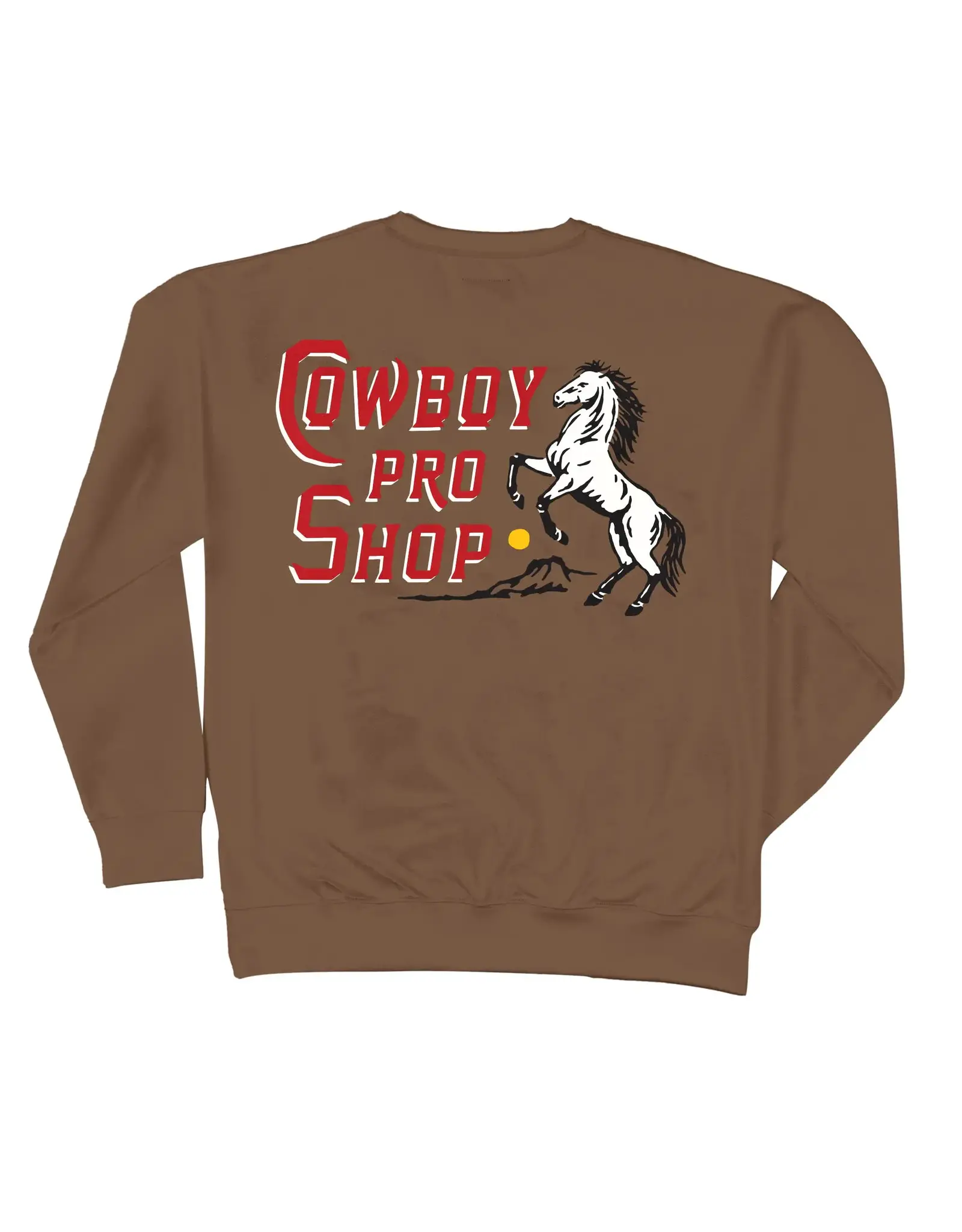 Sendero Cowboy Pro Shop Sweatshirt Light Brown
