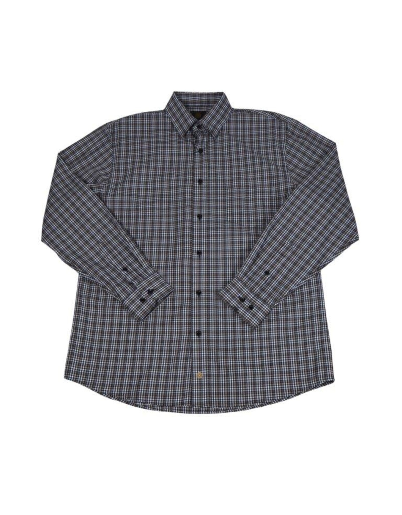 Mens Mini Check Classic Fit Shirt