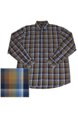 Mens Classic Fit Plaid Long Sleeve Shirt