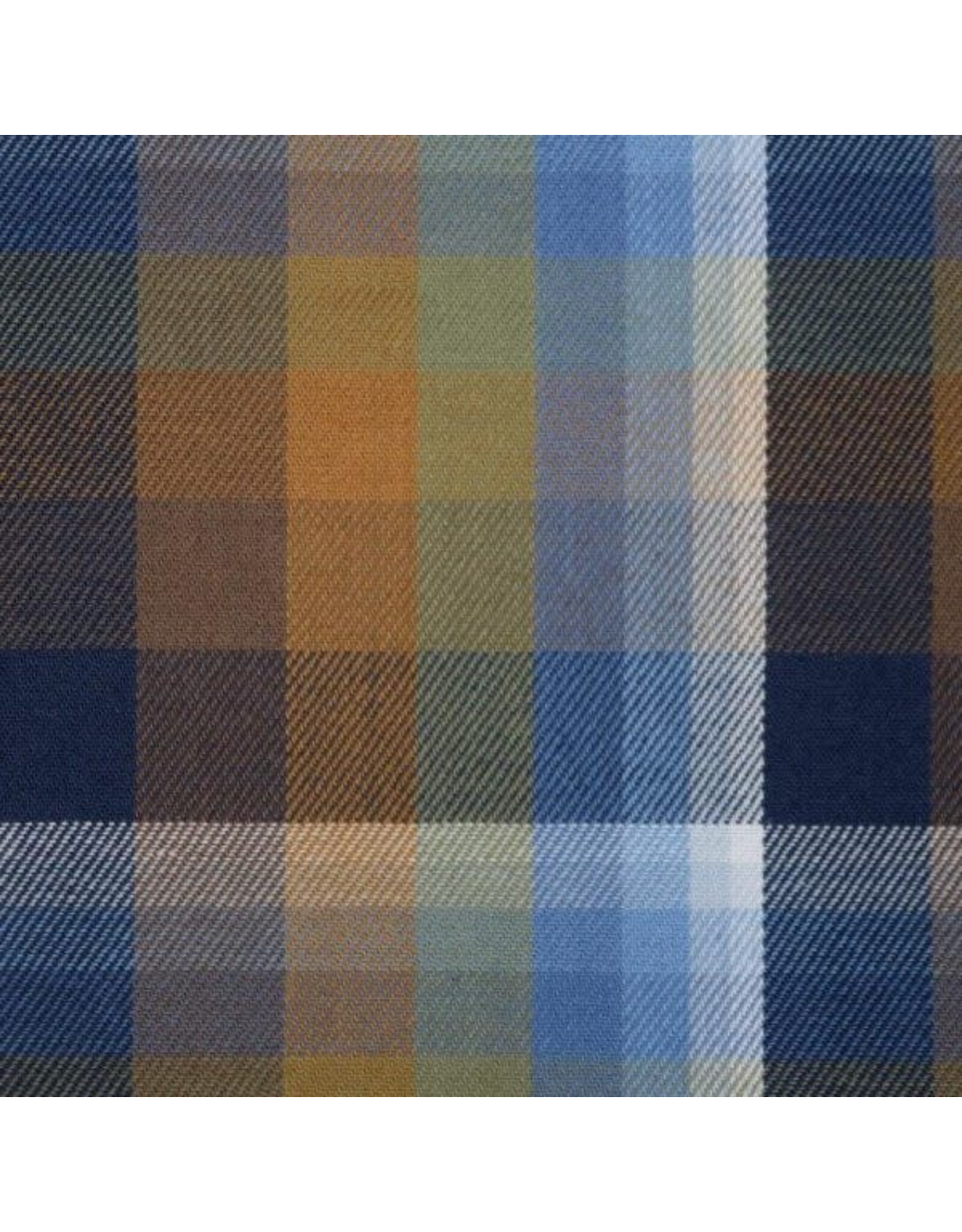 Mens Classic Fit Plaid Long Sleeve Shirt