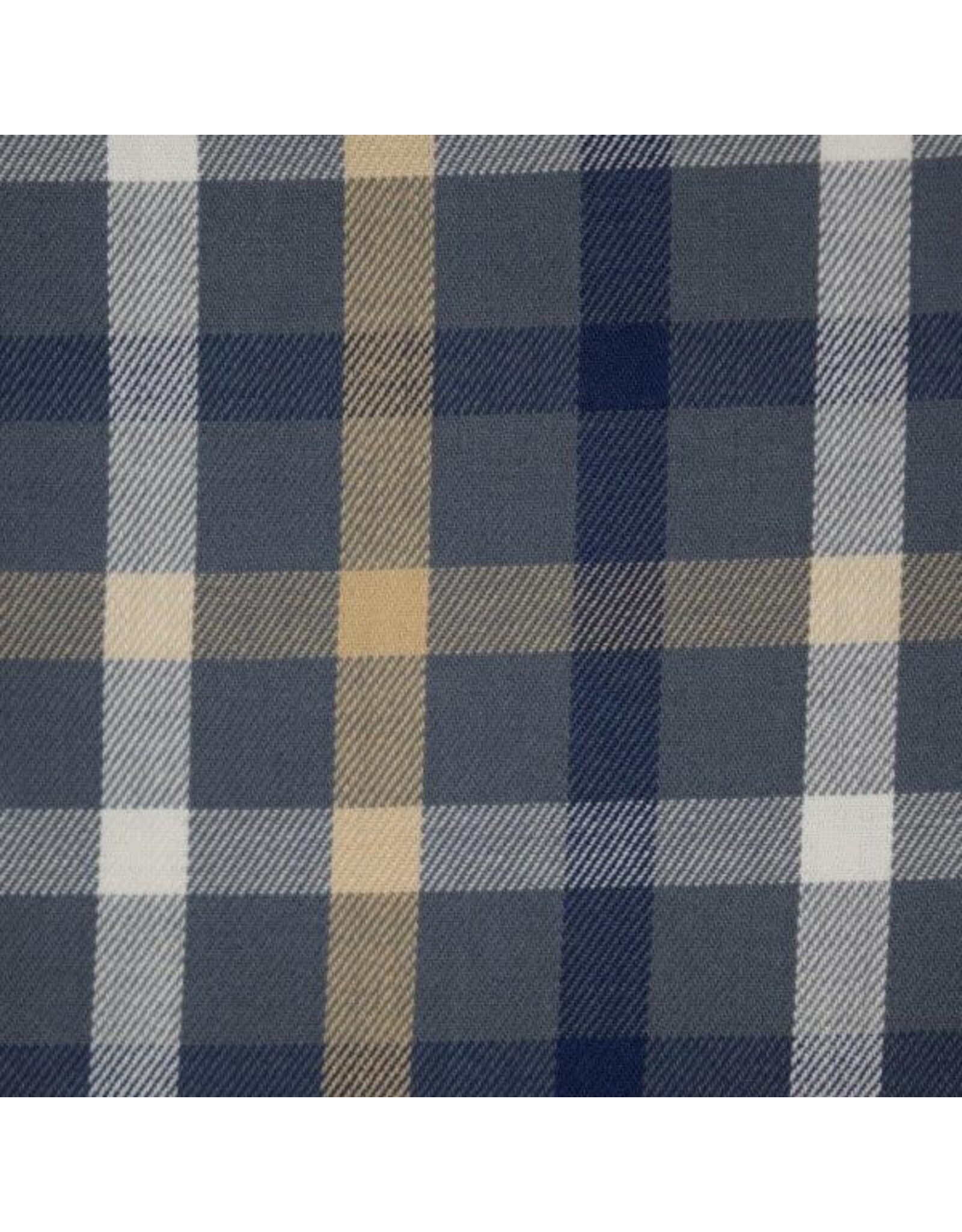 Mens Classic Fit Twill Check Shirt