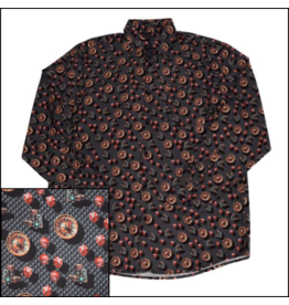 Mens Roulette Long Sleeve Stretch Shirt